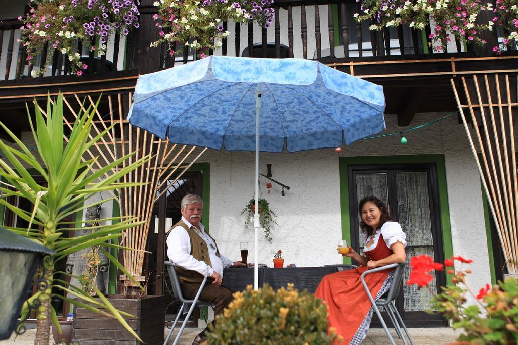 Ferienwohnungen Gaestehaus Sonnenkreis Ruhpolding Esterno foto