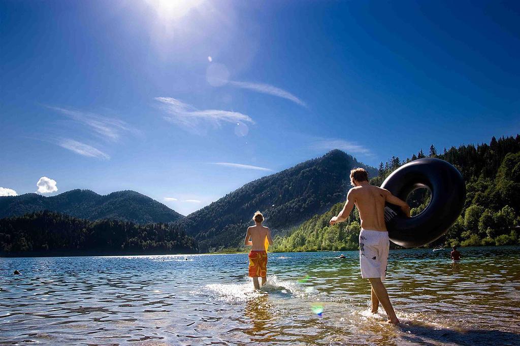 Ferienwohnungen Gaestehaus Sonnenkreis Ruhpolding Esterno foto